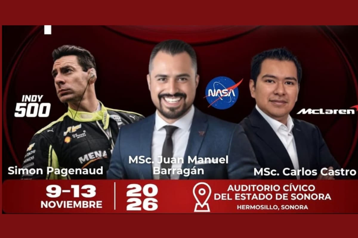 Estudiantes del ITH preparan congreso internacional de ingeniería en Hermosillo con especialistas de McLaren, la NASA y más de 50 talleres para acercar a los universitarios al sector industrial