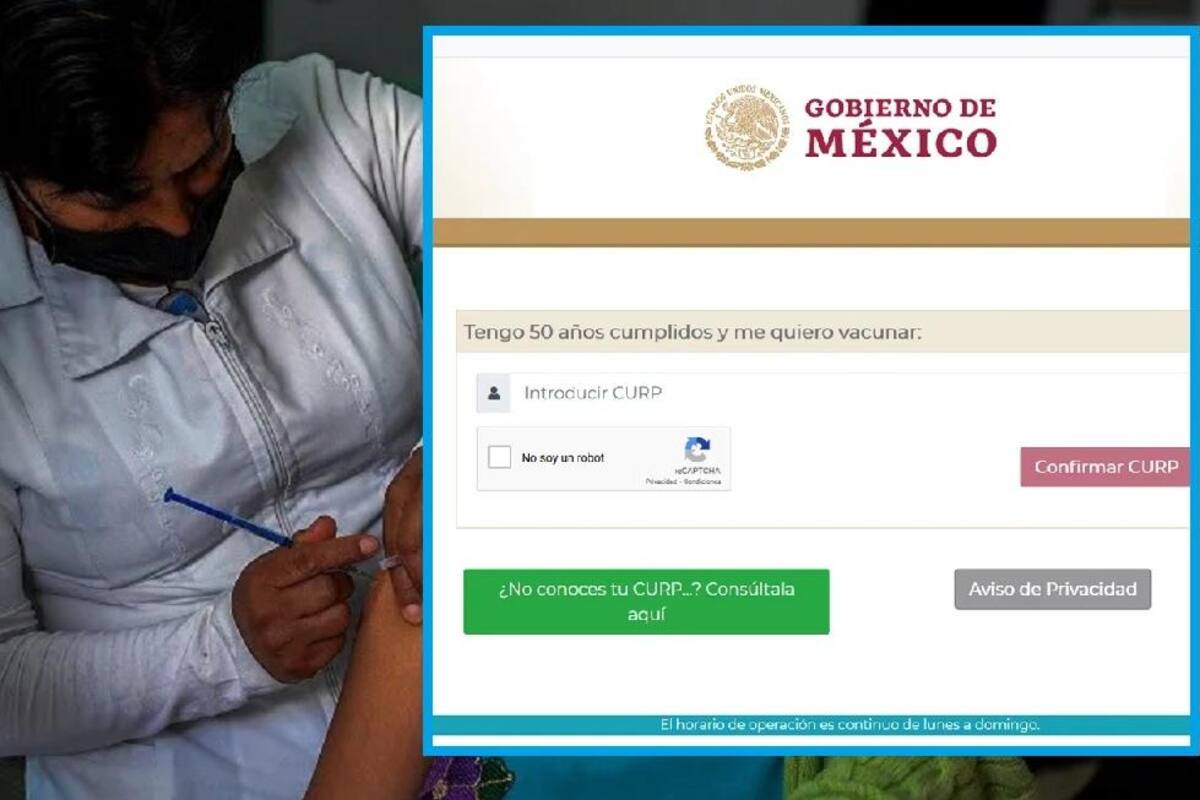 Vacunación en México: Reportan usuarios que ya funciona registro de 50 a 59 años