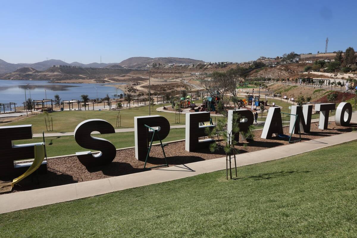 En una primera etapa del parque Esperanto se invirtieron unos 98 millones de pesos.