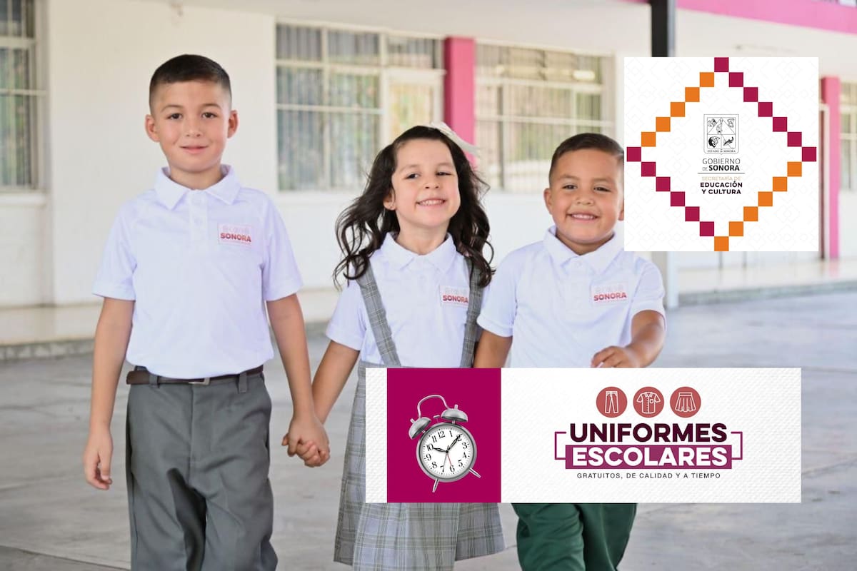 Uniformes escolares gratuitos en Sonora para el ciclo 2026-2027: ya hay fechas, sedes y requisitos de entrega