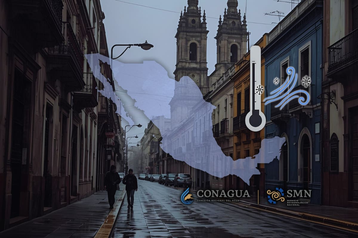 Aire polar del nuevo frente frío y evento “Norte” traerán un marcado descenso de temperatura para el Día de Muertos, afectando a estos estados durante el sábado, domingo y lunes