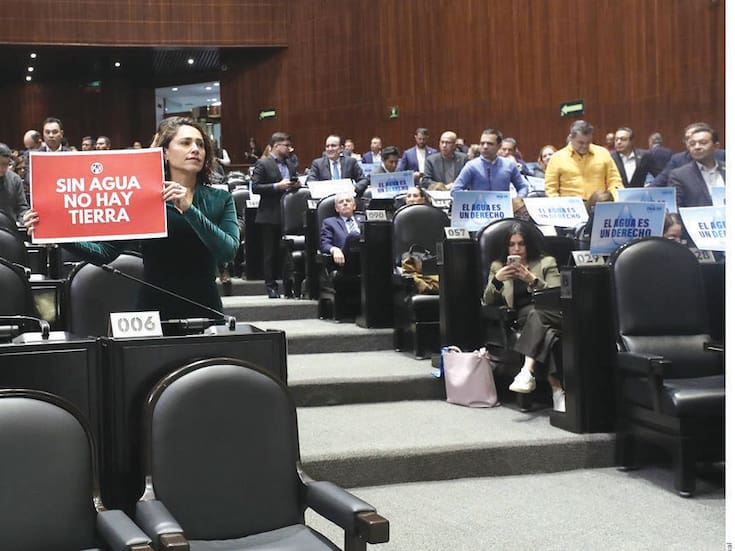 Aprueba el Senado la reforma a la Ley de Aguas tras maratónica discusión y en medio de críticas de la oposición
