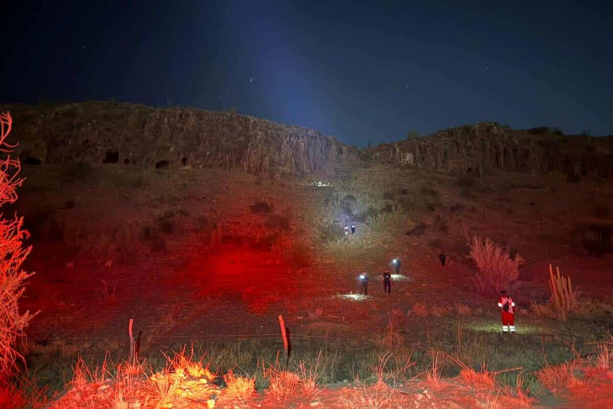 Joven resulta herido tras caer de un barranco al Norponiente de Hermosillo