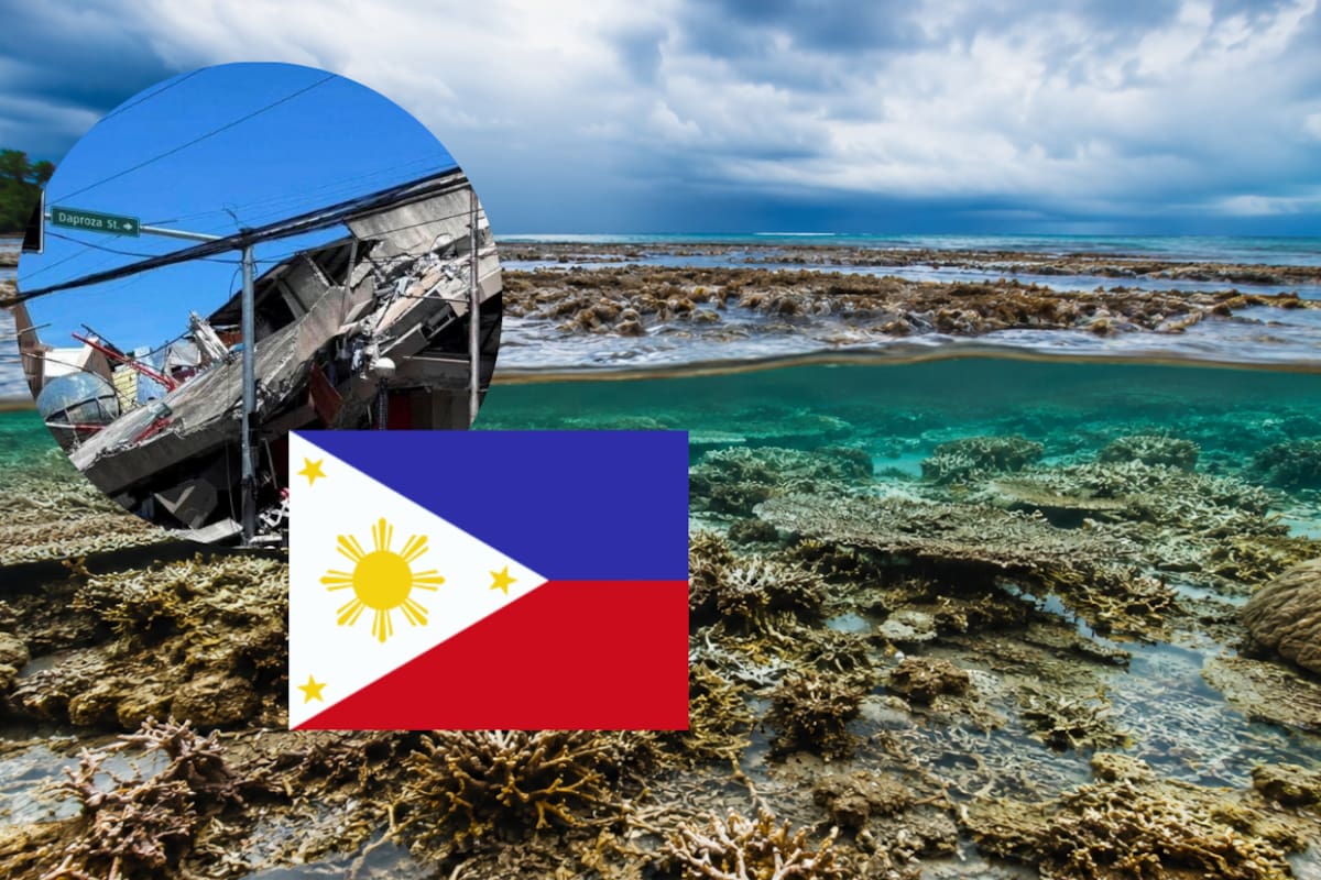 Terremoto en Filipinas eleva el lecho marino hasta dos metros, deja corales expuestos y eleva a 65 la cifra de muertos en Mindanao