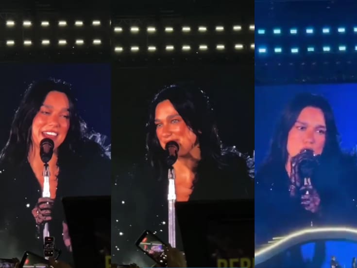 Dua Lipa interpreta “Bésame Mucho” al estilo de Luis Miguel en CDMX (VIDEO)