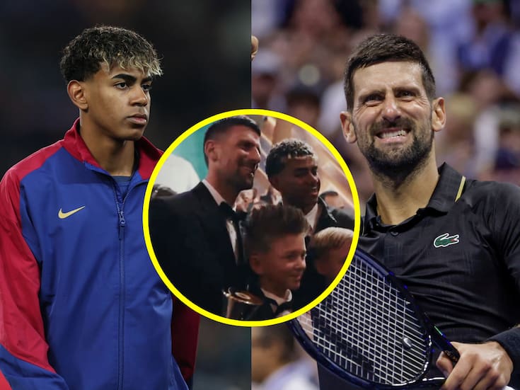 ¿Por qué Novak Djokovic le pidió una foto a Lamine Yamal?