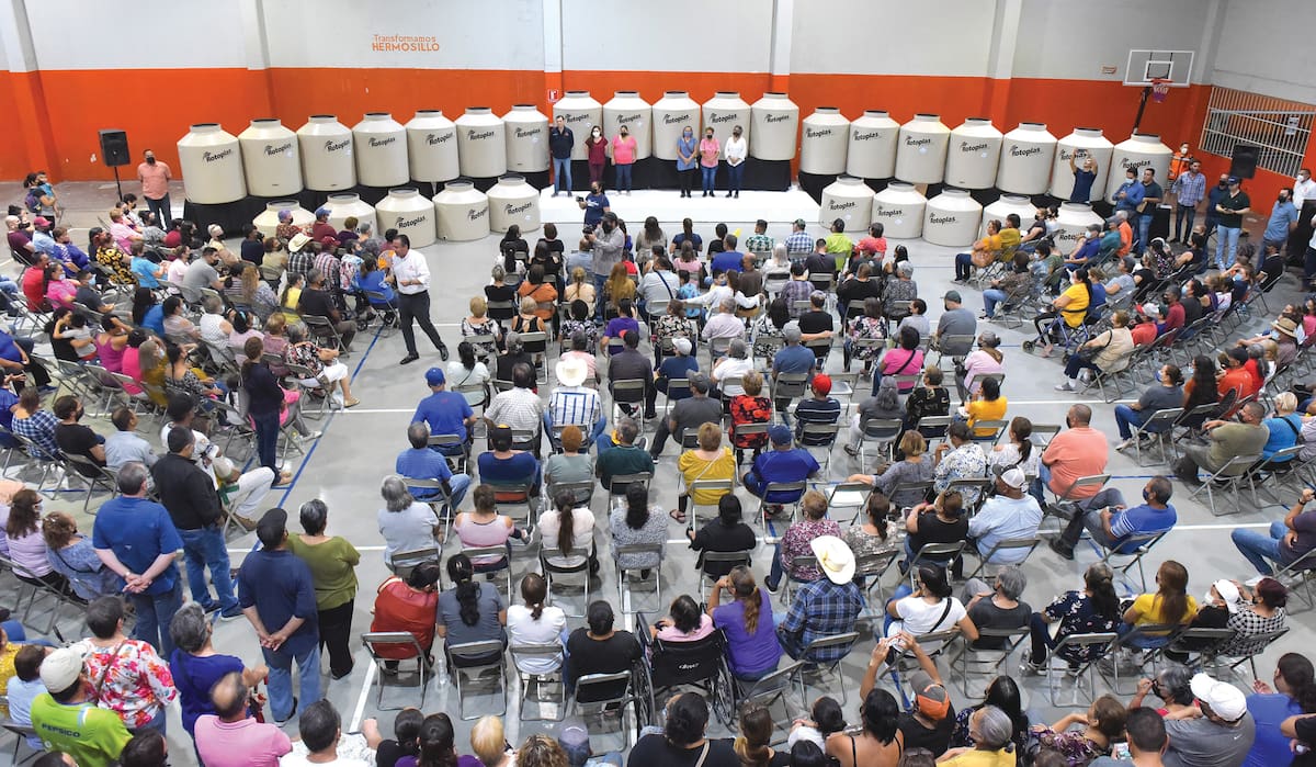 Este verano en 2025 se instalaron 2,370 tinacos.
