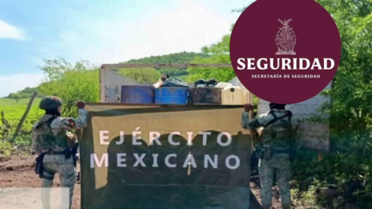 Aseguran en Culiacán camioneta con precursores químicos, sosa cáustica y marihuana; operativo fue en zona rural