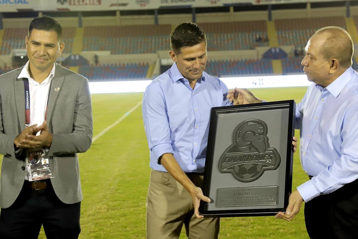 Cimarrones reconoce a Gabriel Pereyra como su DT con más partidos dirigidos