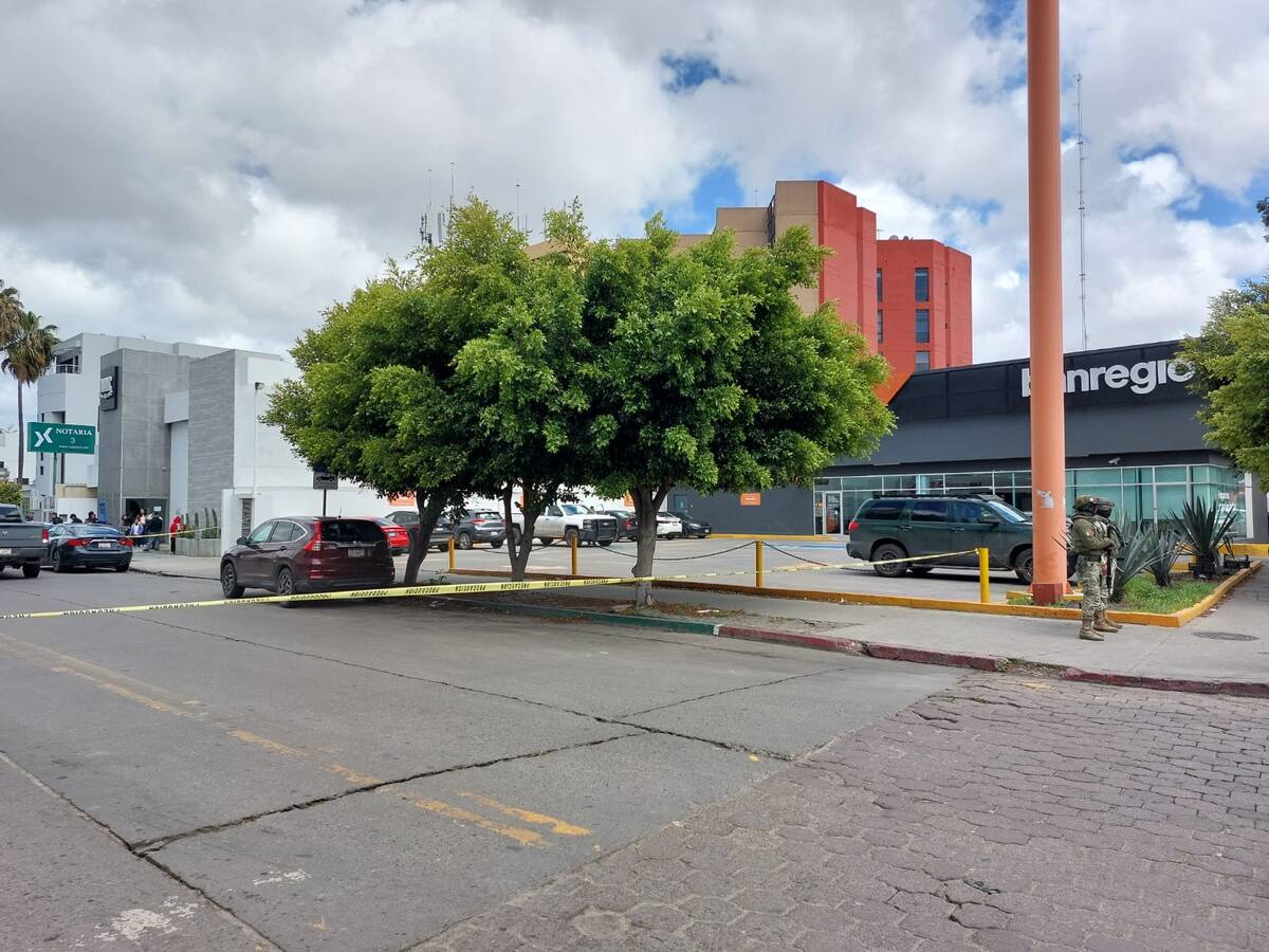 La zona fue acordonada por autoridades.