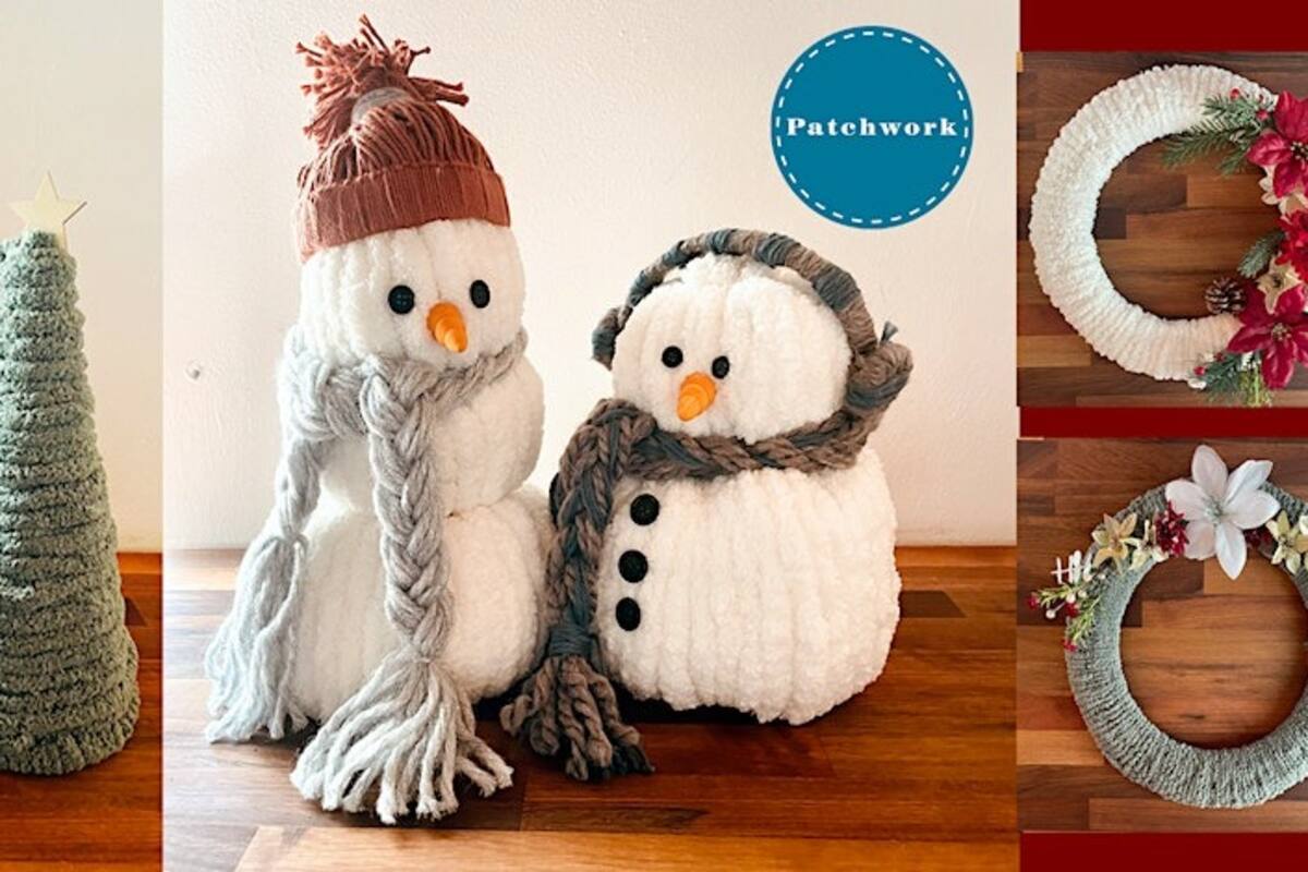 Crea tu decoración navideña con el Chunky Yarn Christmas