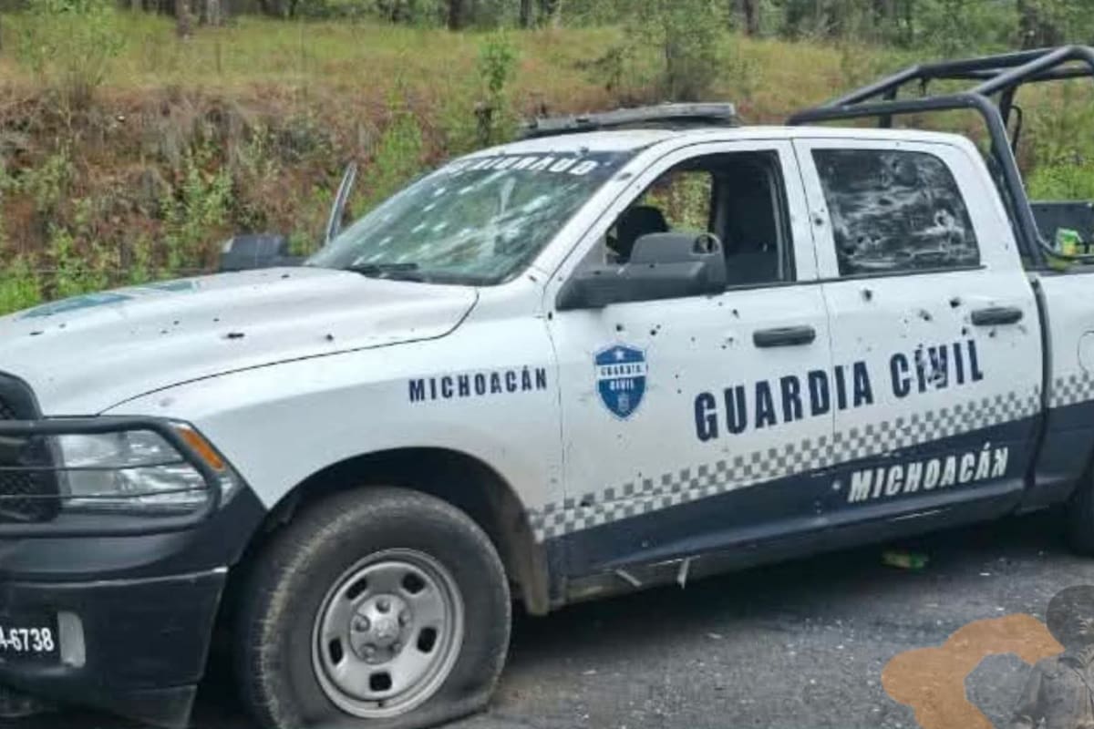 Emboscada armada en Michoacán deja cinco policías estatales muertos y cinco heridos