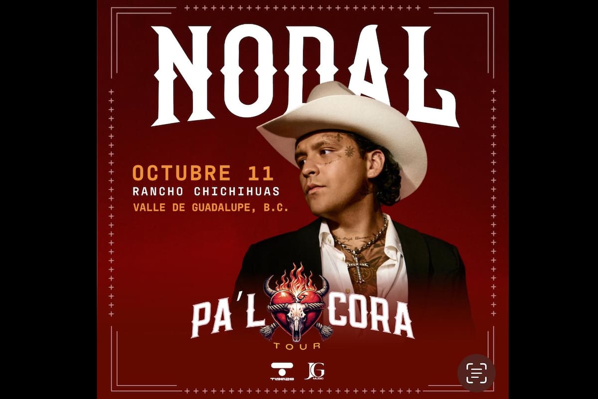 Regresa Nodal al Valle de Guadalupe