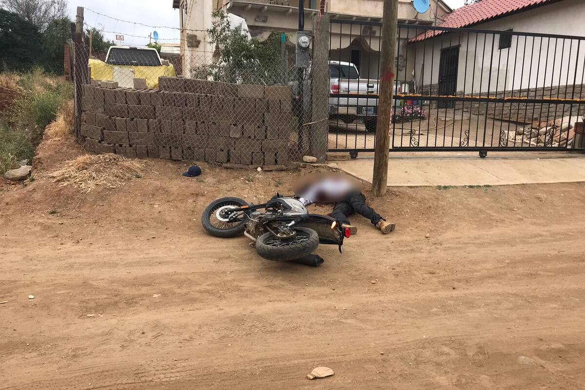 Matan a motociclista en Tecate