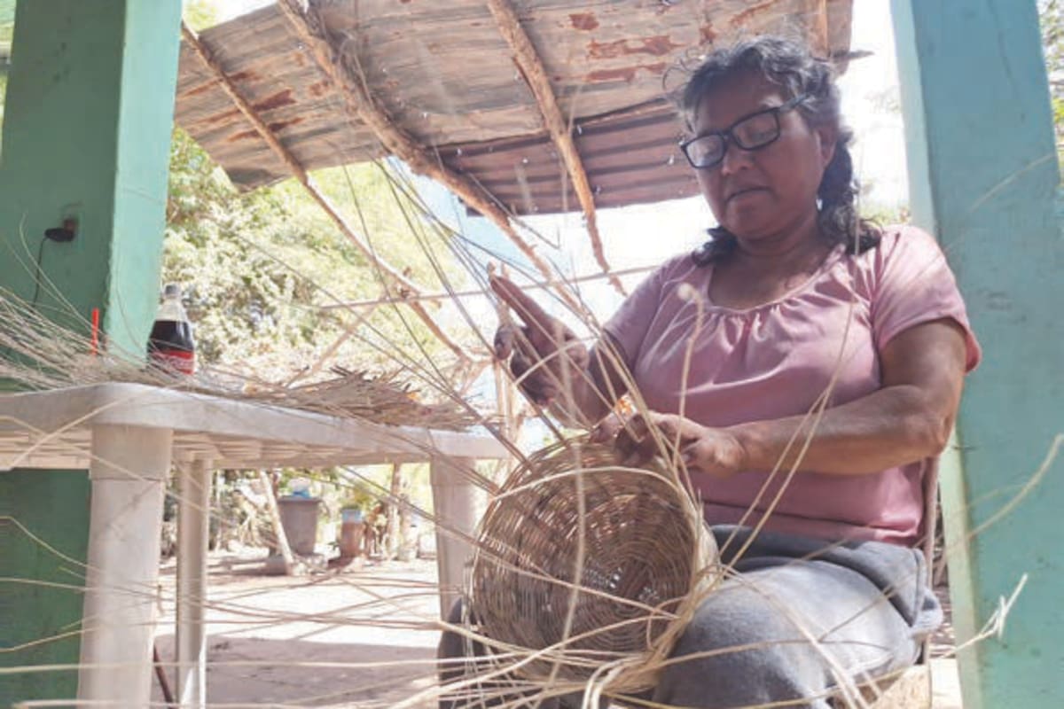 Karla Gocobachi teje amor, historia y esperanza en la comunidad indígena Mayo de El Mezquital de Buyacusi