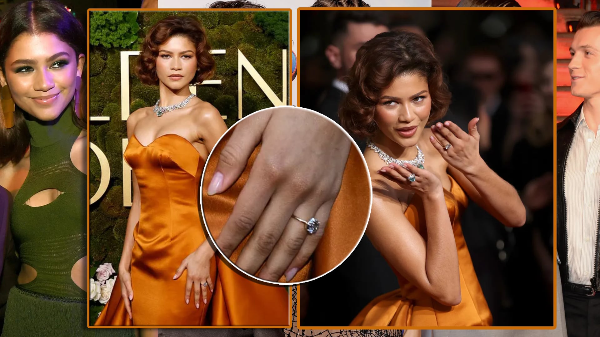 Zendaya y Tom Holland están comprometidos; el anillo supera 2 MDD. / Foto: Especial