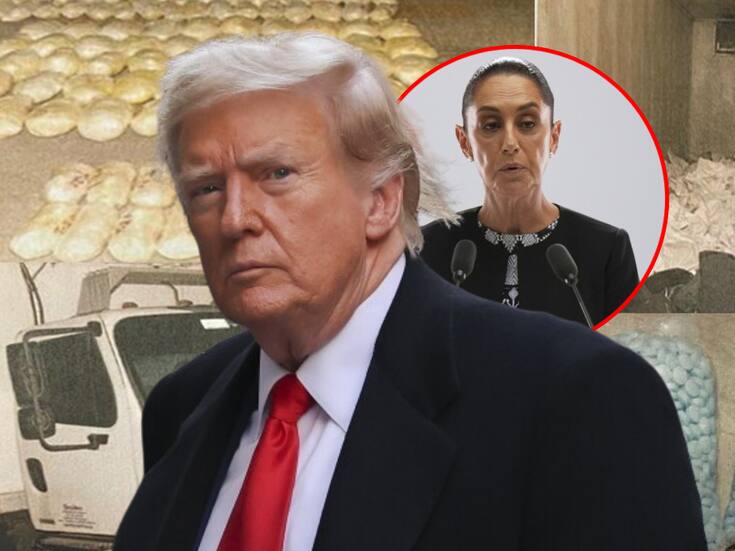 Trump ignora a Sheinbaum y ahora dice que matará a narcos que trafican droga por tierra