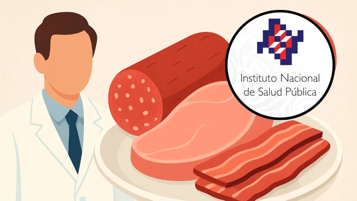 Especialista del INSP advierte que alto consumo de carnes procesadas y rojas eleva riesgo de cáncer y enfermedades crónicas