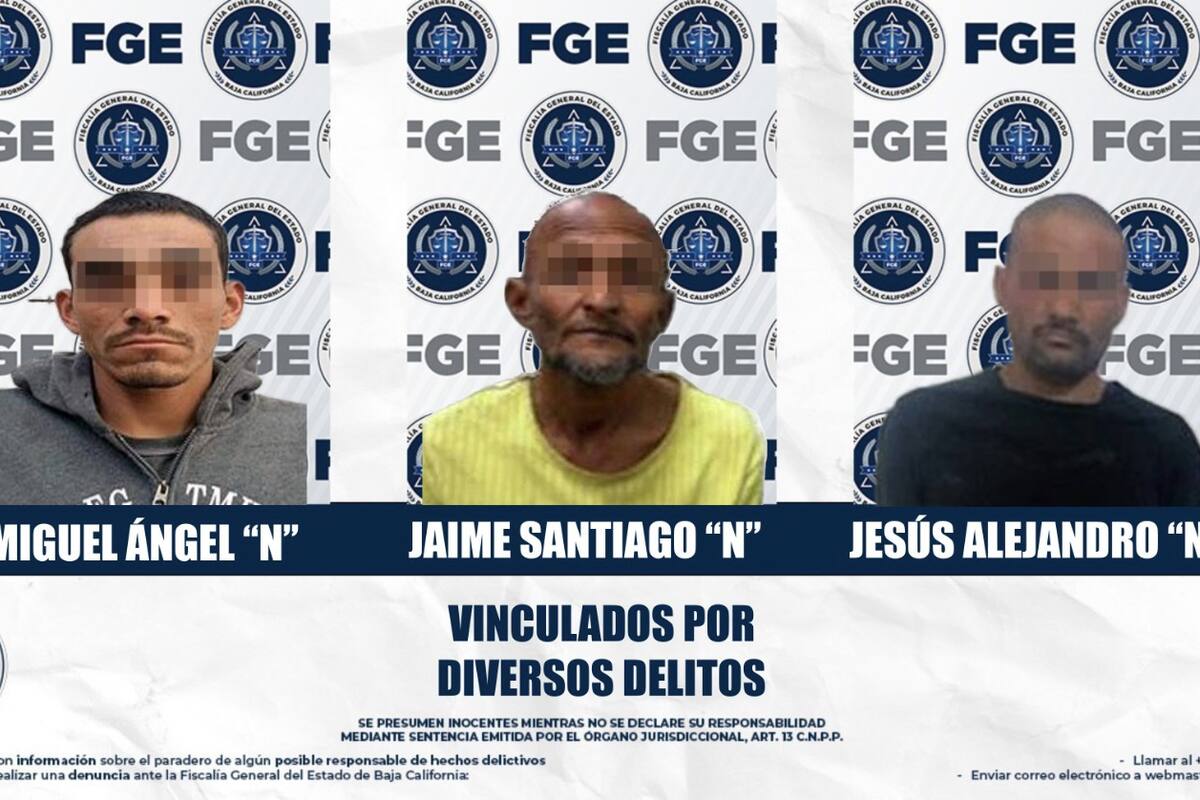 Procesan a tres por robo violento, daños y posesión de vehículo robado