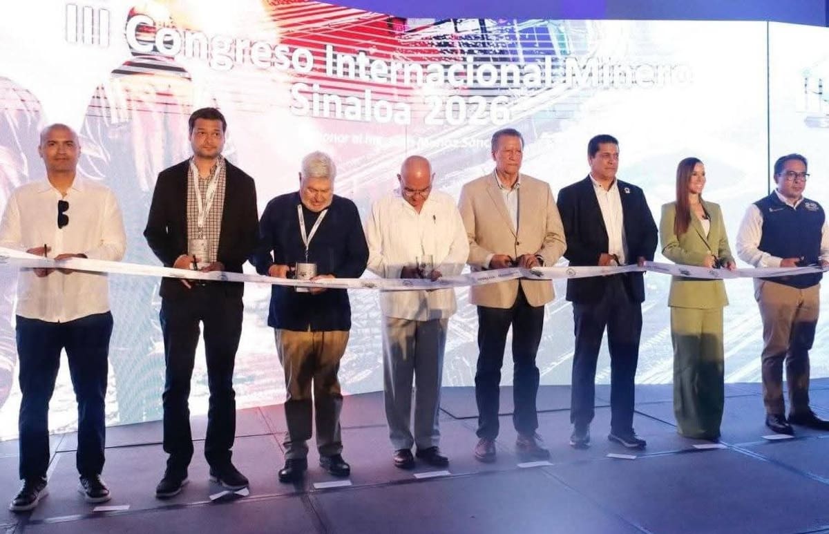 Inauguración del III Congreso Internacional Minero Sinaloa 2026. | Foto: AIMMGM Nacional