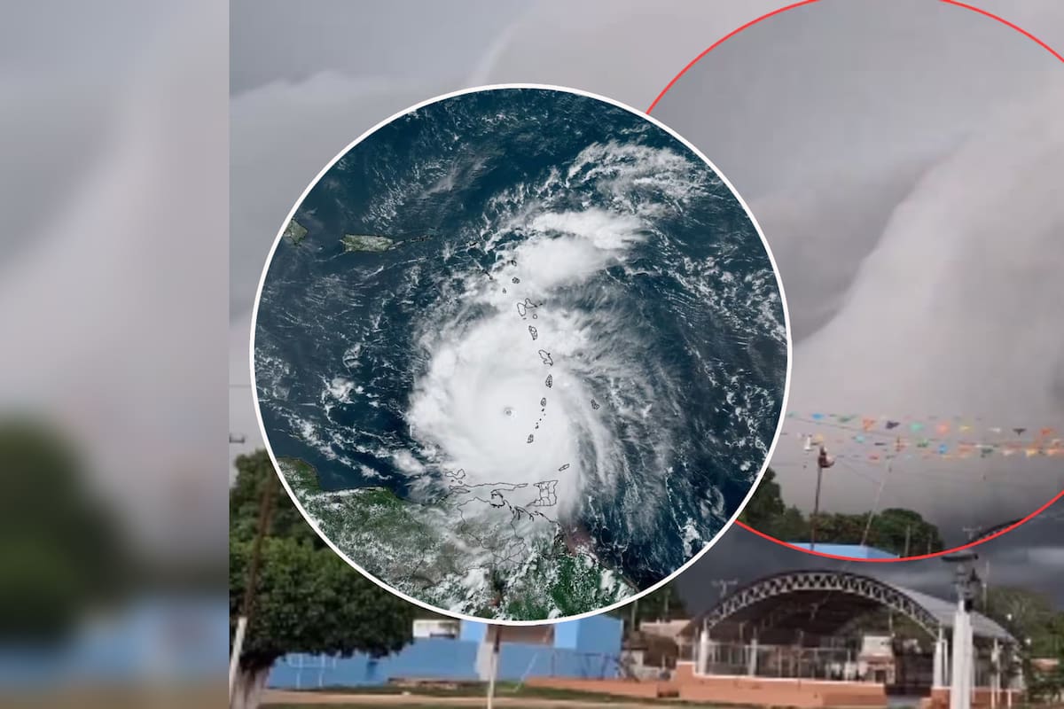 Así es el Huracán Beryl por dentro; lo captan con avión caza huracanes