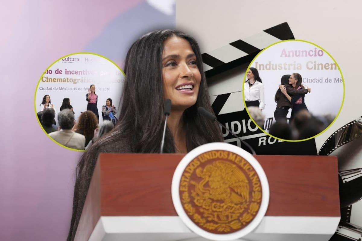 Claudia Sheinbaum anuncia reforma a la Ley de Cine junto a Salma Hayek: exención del ISR para producciones cinematográficas, inversión de 1,600 millones y permanencia del Fosine buscan fortalecer producción y narrativa nacional