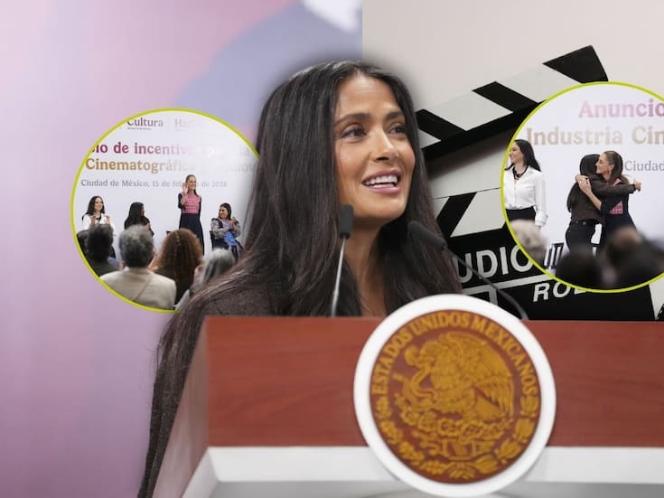 Claudia Sheinbaum anuncia reforma a la Ley de Cine junto a Salma Hayek: exención del ISR para producciones cinematográficas, inversión de 1,600 millones y permanencia del Fosine buscan fortalecer producción y narrativa nacional