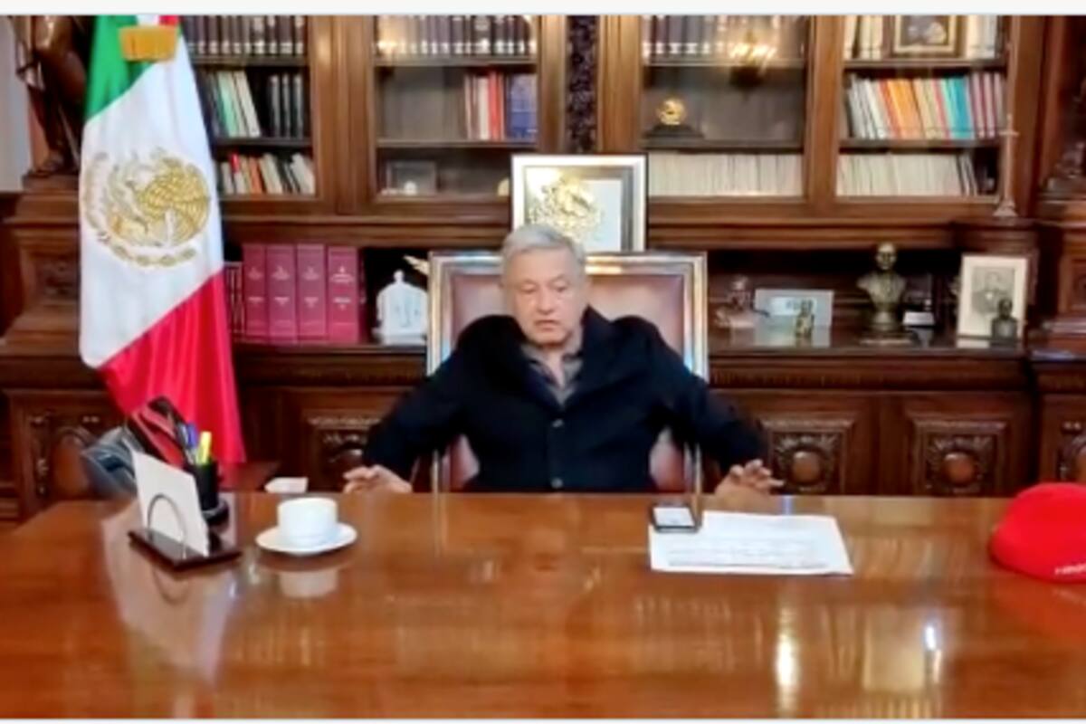 AMLO reporta réplica de sismo de 6.9 grados, "no hay daños"