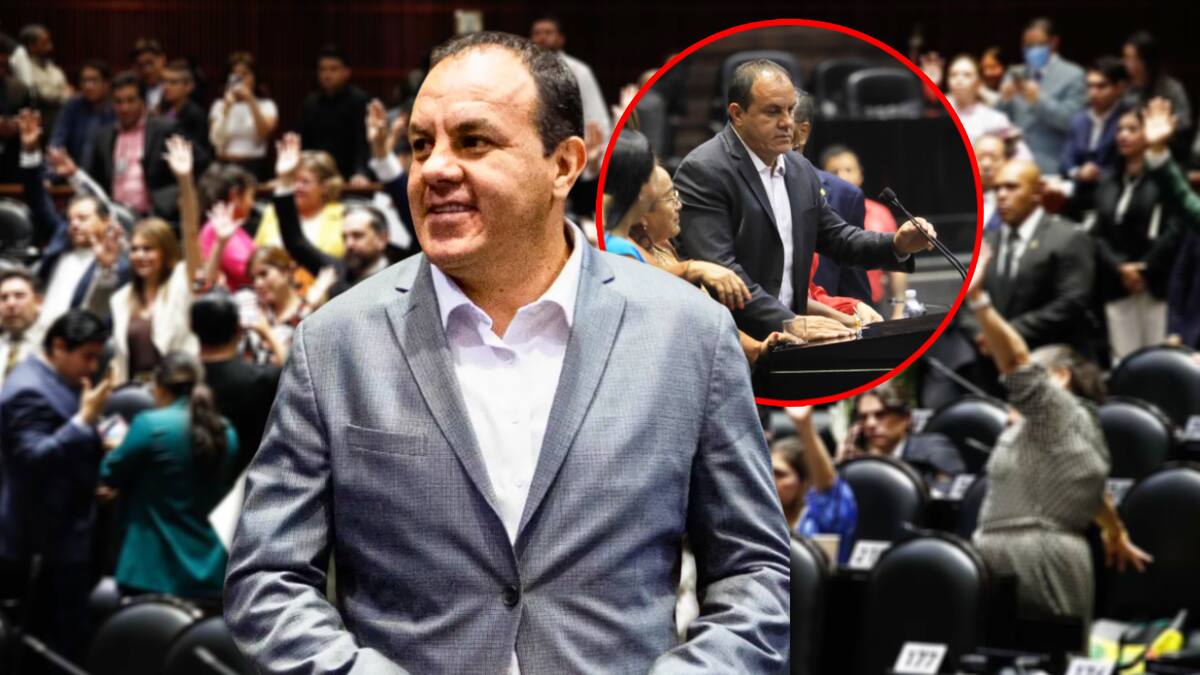 La Cámara de Diputados desechó el proceso de desafuero contra Cuauhtémoc Blanco. | FOTO: Especial