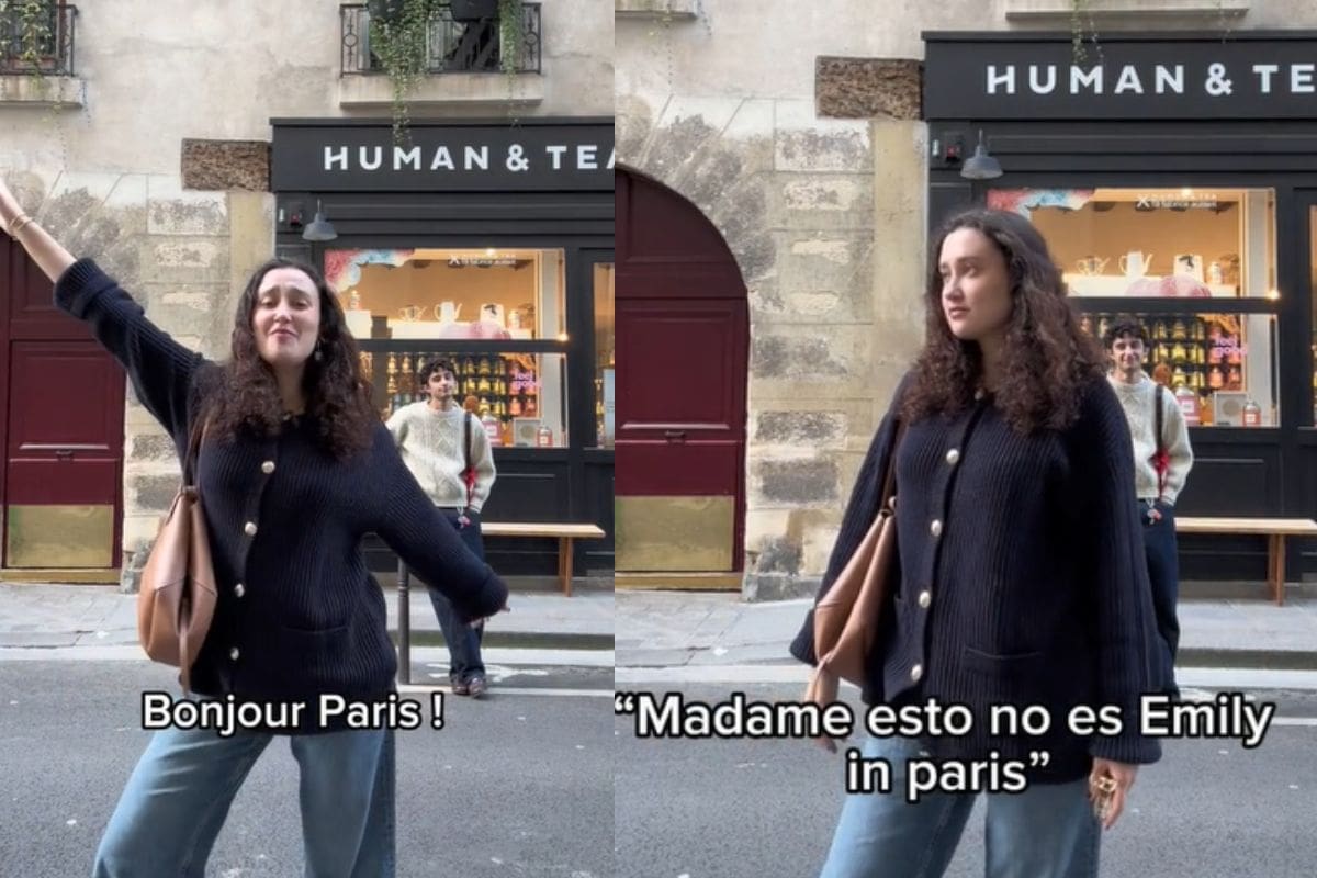 VIDEO: Una joven cree estar en ‘Emily en París’ y un francés la pone en su lugar brutalmente