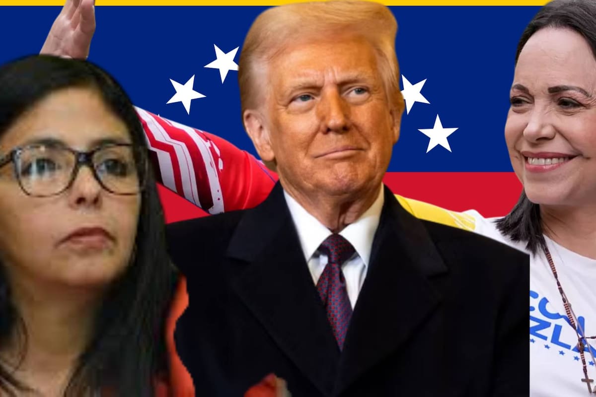 Mientras que Donald Trump confirmó que María Corina Machado viajará a EEUU la próxima semana, Delcy Rodriguez, la presidenta interina de Venezuela también podría asistir a un encuentro a la Casa Blanca, según ABC