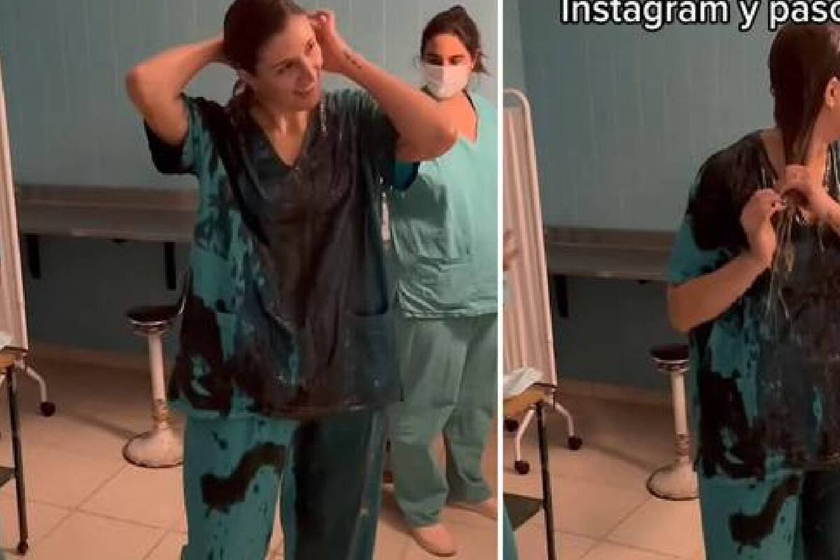 TIKTOK: Obstetra realiza su primer parto y le dieron un bautizo especial