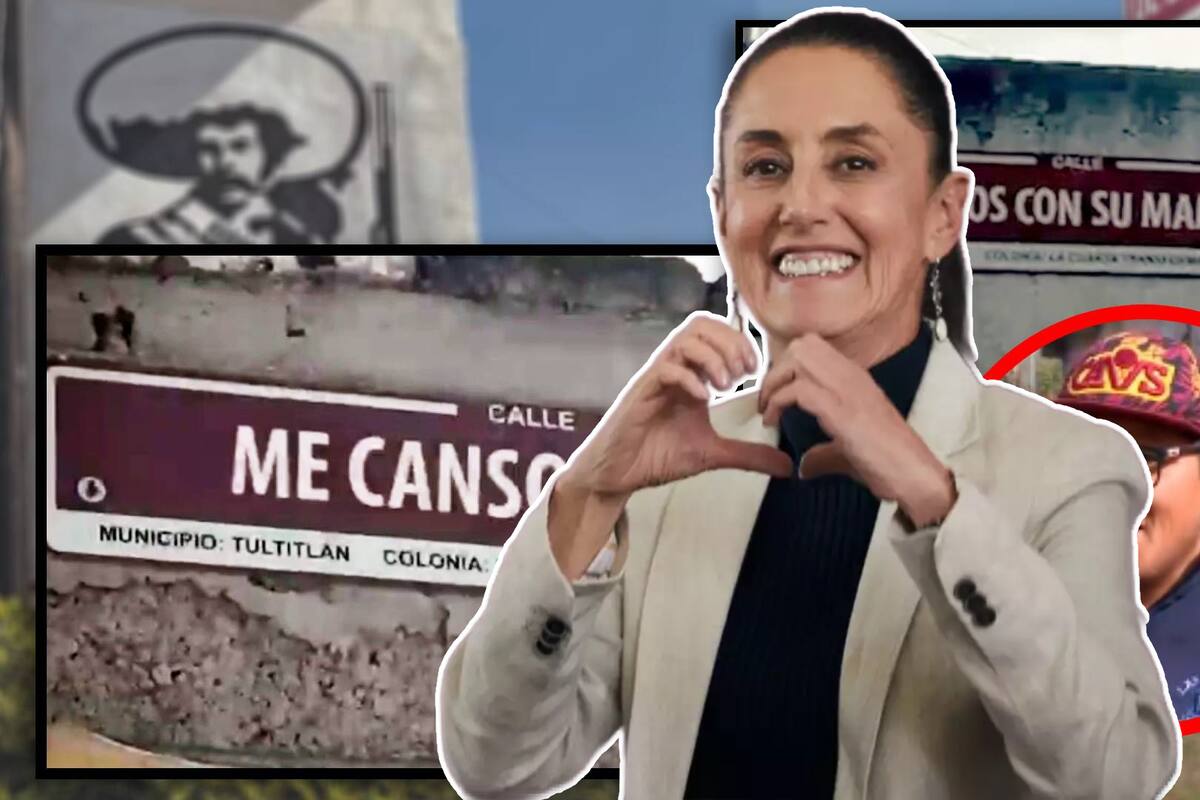 Sheinbaum reacciona a la colonia 4T y sus calles como “Me Canso Ganso”