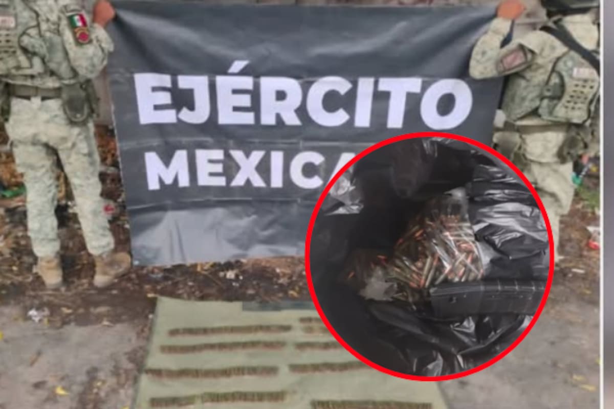 Operativo sorpresa en Culiacán: Ejército y autoridades aseguran más de 460 cartuchos en zona habitacional