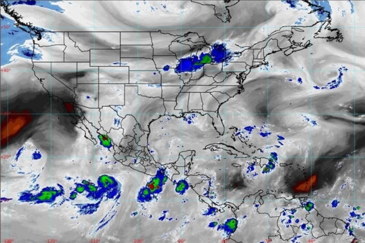 Clima en México: Lluvias intensas, vientos y ambiente caluroso para hoy jueves