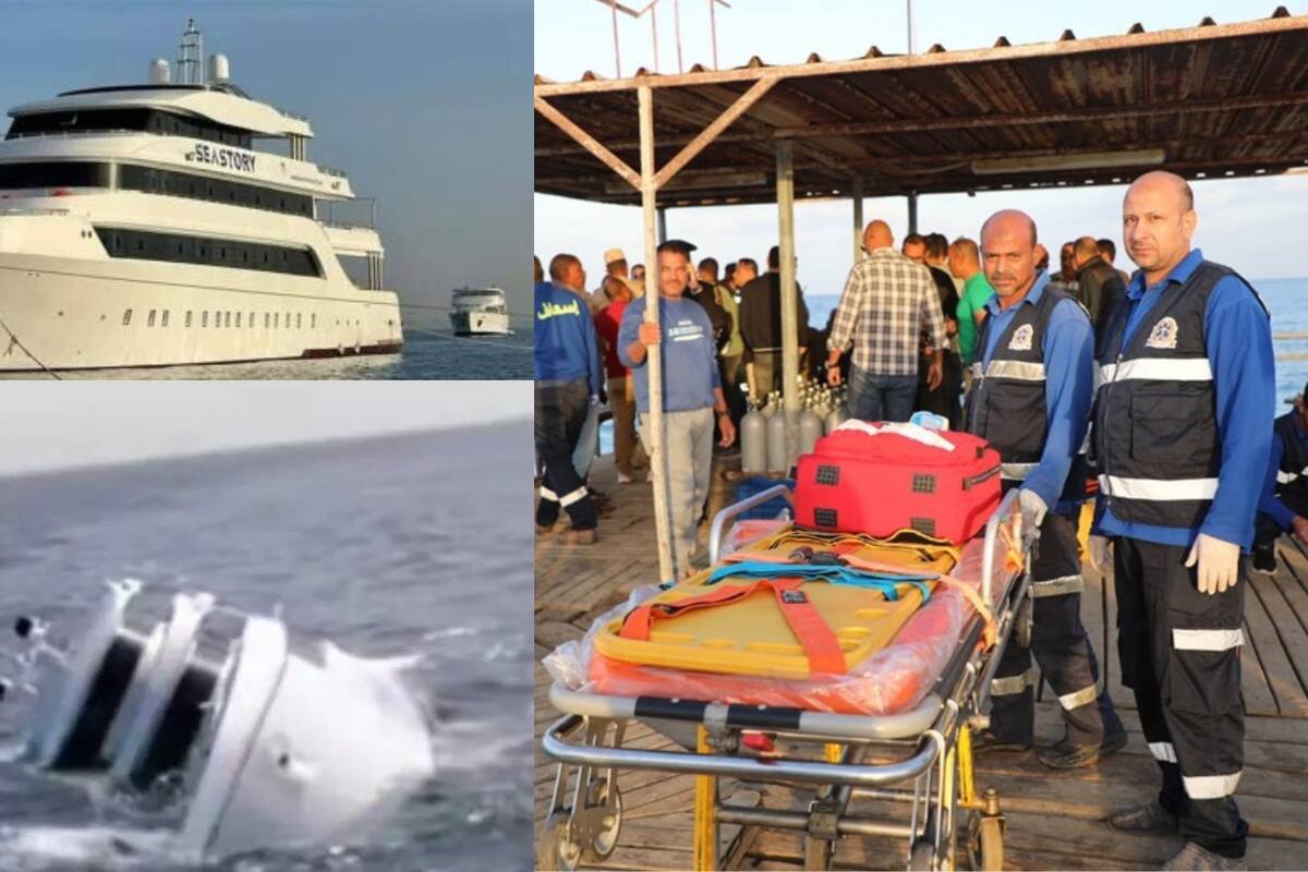 Recuperan 4 cuerpos y salvan a 3 supervivientes del hundimiento del yate ‘Sea Story’ en el Mar Rojo