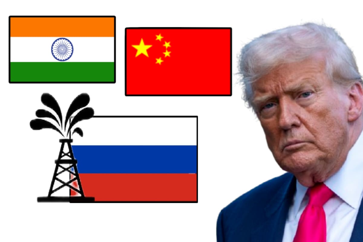 Sanciones contra compradores de petróleo ruso: Trump amenaza con sanciones secundarias a China e India