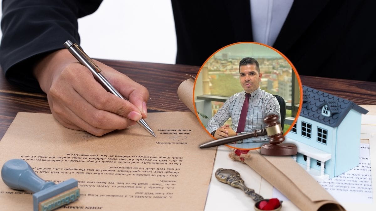 Luis Rodríguez, abogado experto, advierte a los herederos: “Un testamento por sí solo no transfiere la propiedad; se requiere un juicio sucesorio testamentario para transferir los bienes al heredero”
