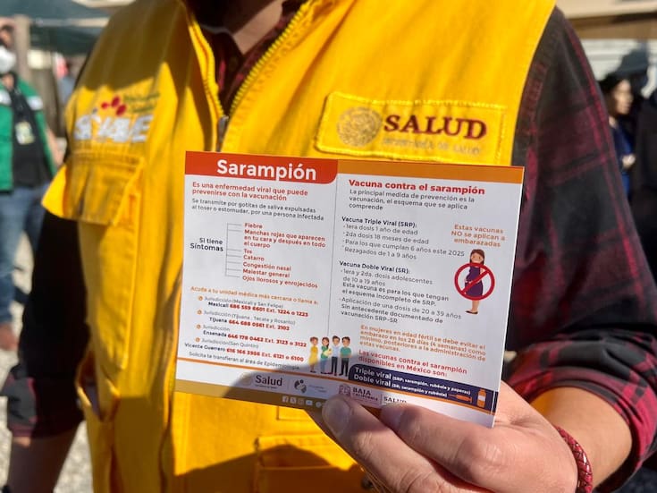 En un mes se han confirmado 17 casos de sarampión en Baja California