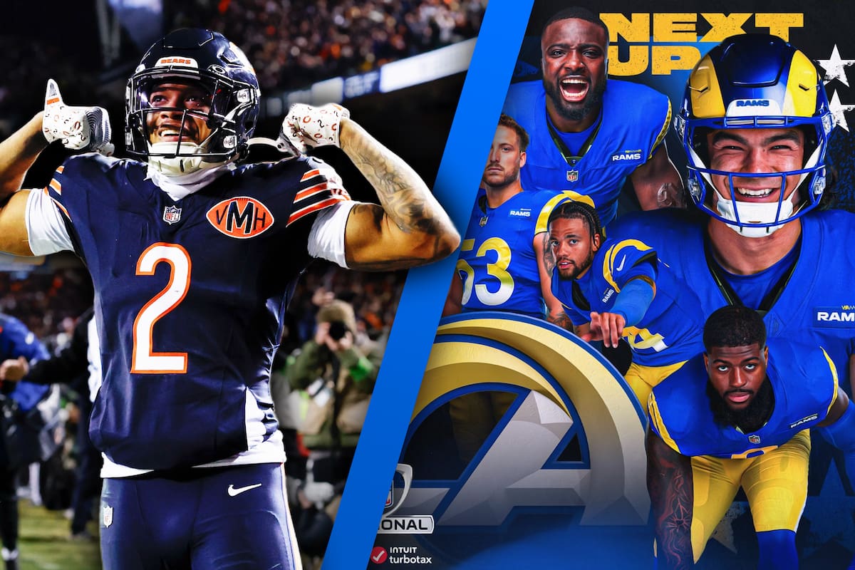 Bears y Rams avanzan a la Ronda Divisional en los playoffs NFL 2026