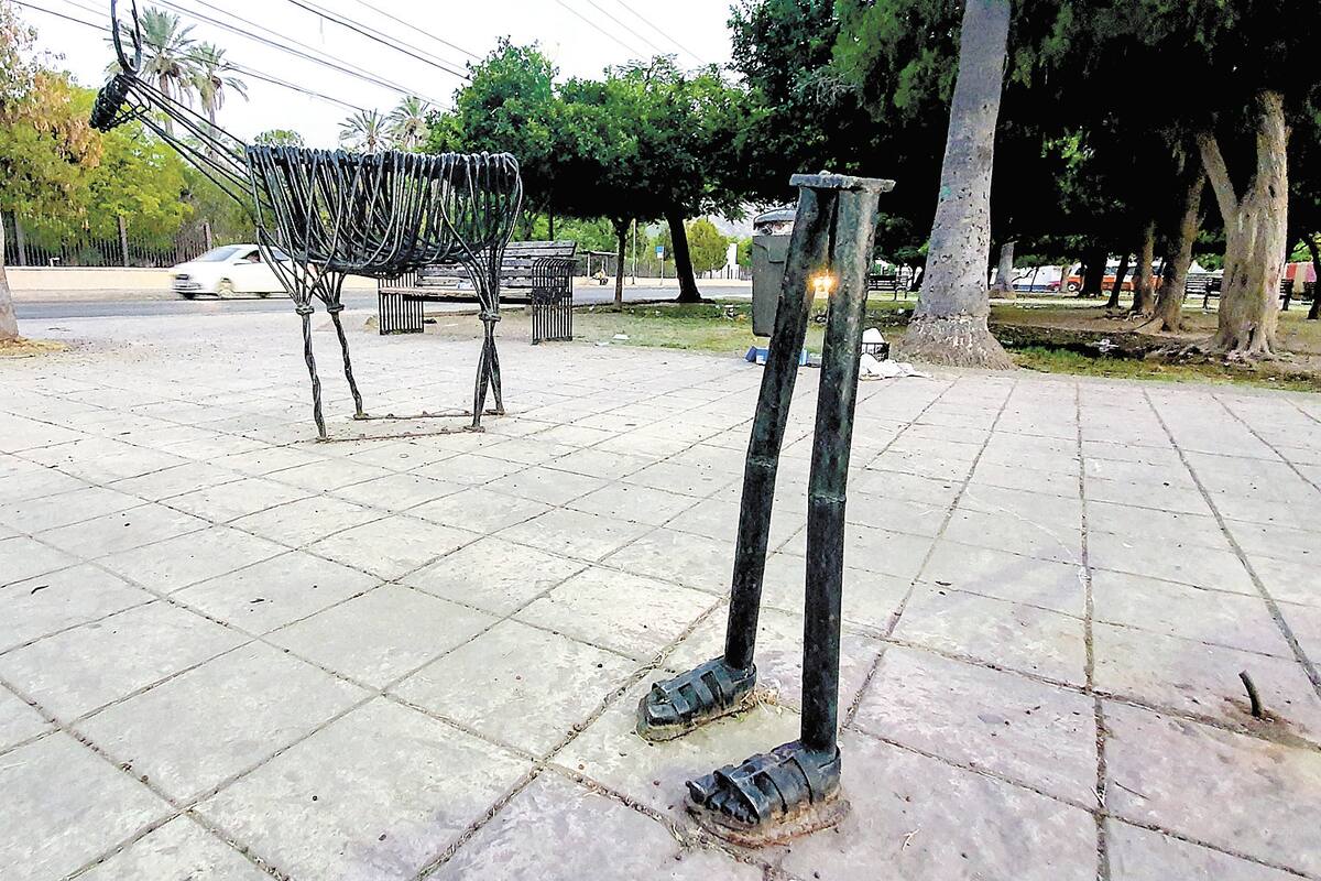 El Monumento a “Don Rutilo” lo quitaron por mantenimiento