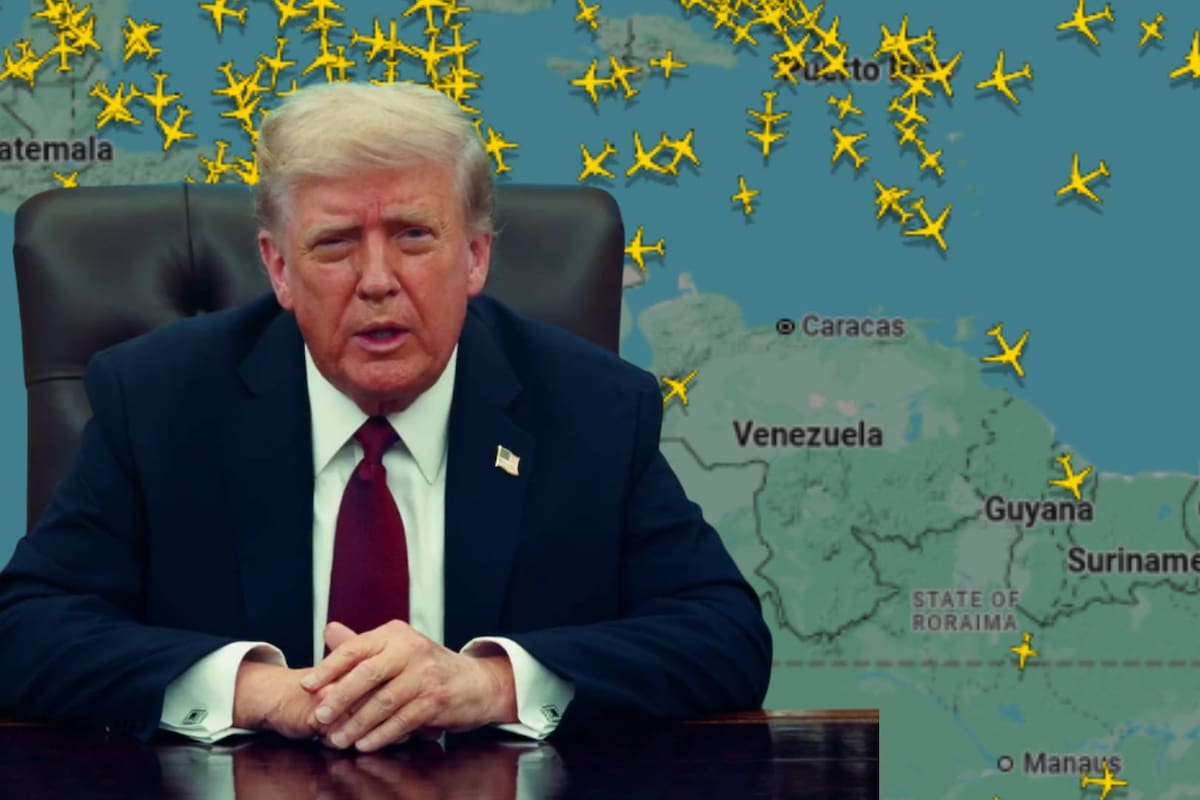 Ordena Trump a funcionarios estadounidenses reabrir el espacio aéreo venezolano para los viajes comerciales