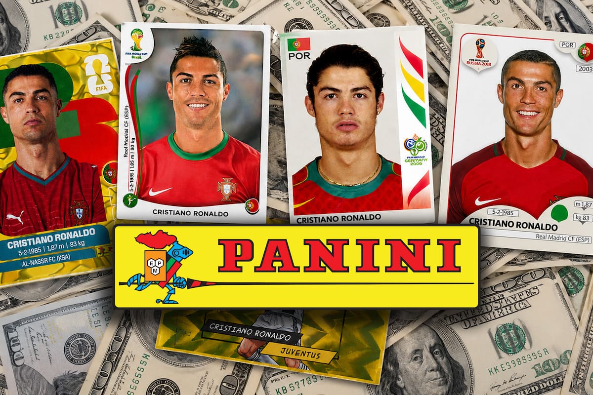 Tarjeta Panini de Cristiano Ronaldo rompe récord: fue vendida por 1.35 millones de dólares y superó el costó de la famosa tarjeta de novato de Pelé