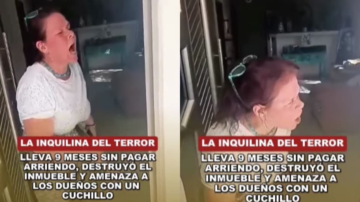 Inquilina se vuelve “Lady Terror” en Colombia por llevar 9 meses sin pagar y amenazar a los dueños con un cuchillo