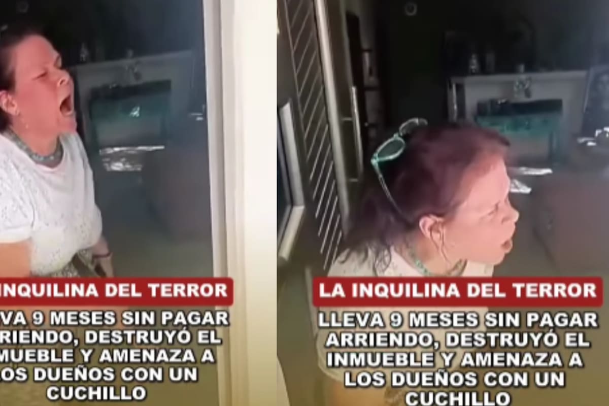 Inquilina se vuelve “Lady Terror” en Colombia por llevar 9 meses sin pagar y amenazar a los dueños con un cuchillo