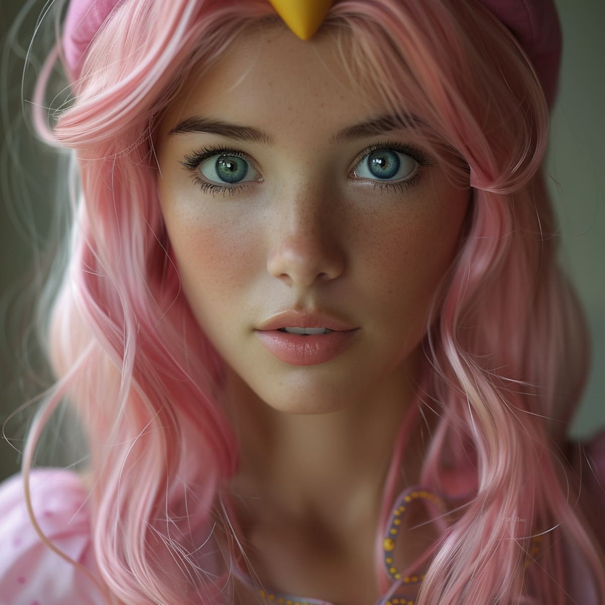 Hora de Aventura es una serie llena de fantasía y aventura, pero también de personajes complejos y profundos. La Dulce Princesa es un ejemplo de ello, y la IA de Midjourney nos revela cómo sería su aspecto si fuera una mujer de carne y hueso.