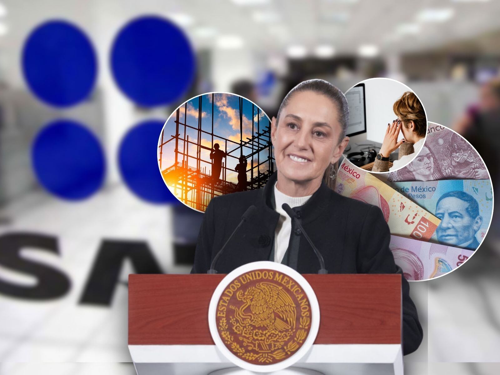 El nuevo ISR 2026 afectará a trabajadores que ganan apenas más del salario mínimo. | Crédito: Presidencia/Banco digital GH