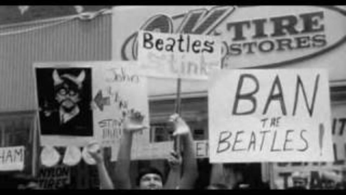 "Ban The Beatles" fue la campaña que buscaba censurar a la banda británica en la década de los 60.