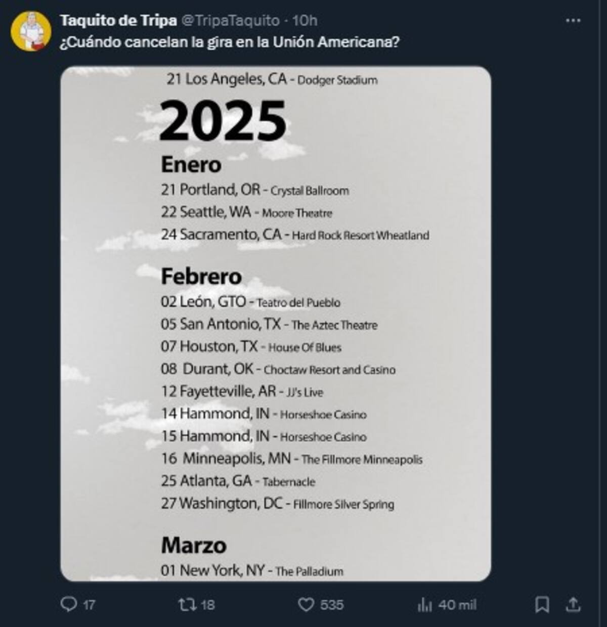 Caifanes anuncia el cierre de su cuenta de X / Cuenta de X: @CAIFANESMEX