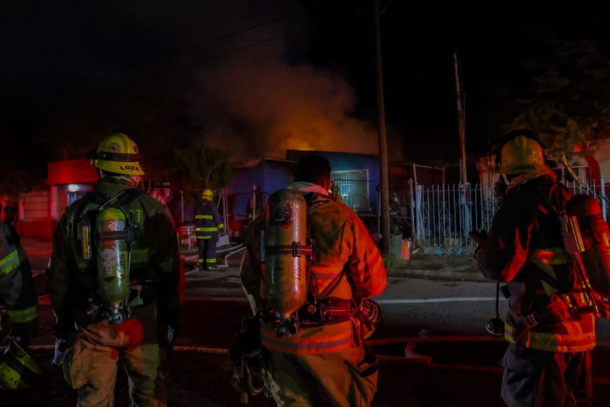 Se incendia vivienda en la colonia Independencia